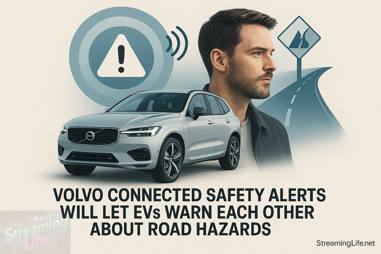 Volvo Connected Safety Alerts Will Let EVs Warn Each Other About Road Hazards