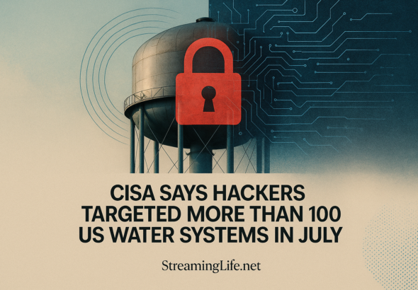 CISA Says Hackers Targeted More Than 100 US Water Systems in July