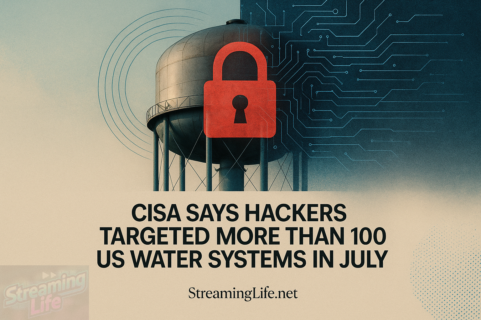CISA Says Hackers Targeted More Than 100 US Water Systems in July