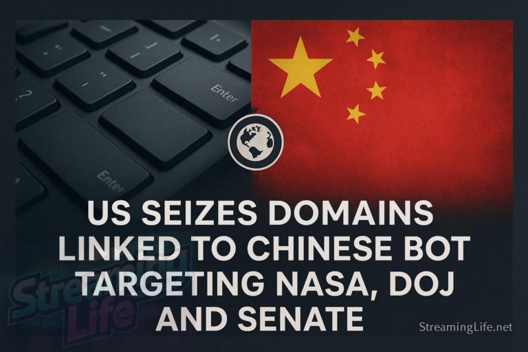 US Seizes Domains Linked to Chinese Botnet Targeting NASA, DOJ and Senate