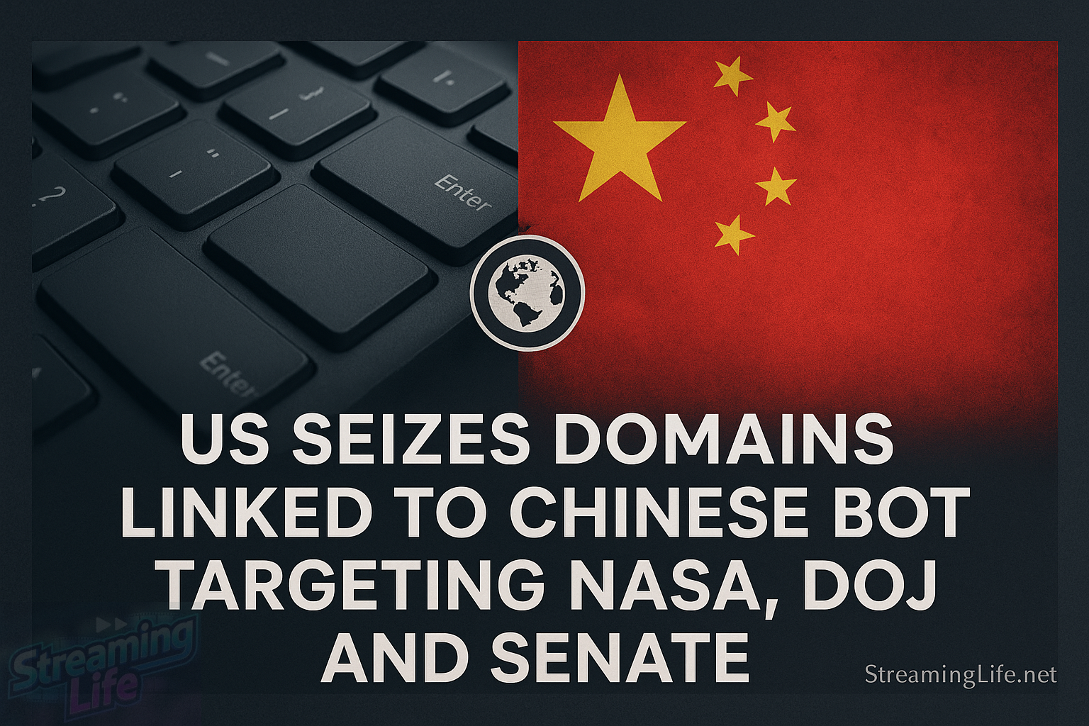 US Seizes Domains Linked to Chinese Botnet Targeting NASA, DOJ and Senate