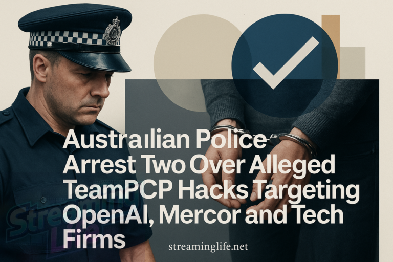 Australian Police Arrest Two Over Alleged TeamPCP Hacks Targeting OpenAI, Mercor and Tech Firms