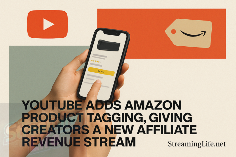YouTube Adds Amazon Product Tagging, Giving Creators a New Affiliate Revenue Stream