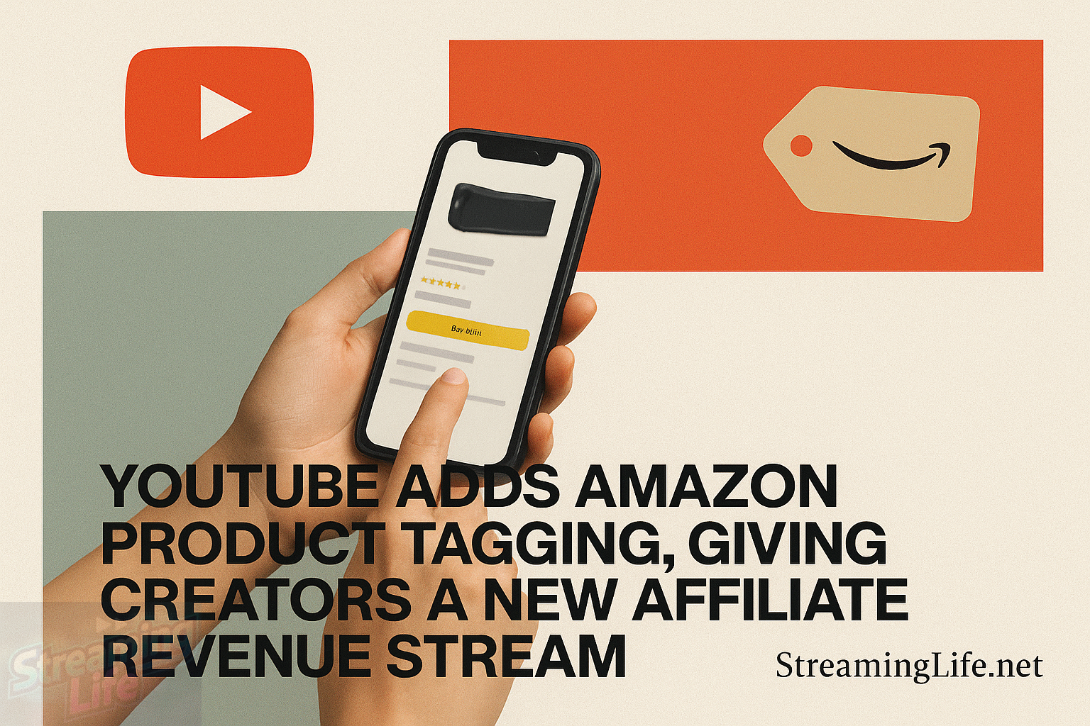 YouTube Adds Amazon Product Tagging, Giving Creators a New Affiliate Revenue Stream