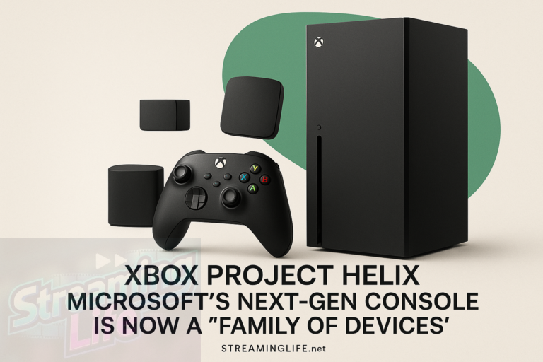 Xbox Project Helix: Microsoft’s Next-Gen Console Is Now a “Family of Devices”