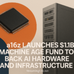 a16z Launches $1.1B Machine Age Fund to Back AI Hardware and Infrastructure