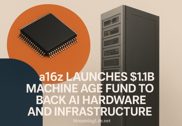 a16z Launches $1.1B Machine Age Fund to Back AI Hardware and Infrastructure