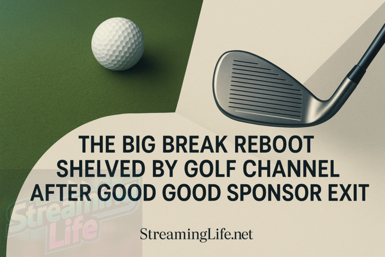 The Big Break Reboot Shelved by Golf Channel After Good Good Sponsor Exit