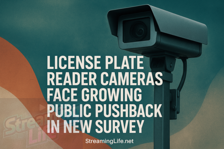 License Plate Reader Cameras Face Growing Public Pushback in New Survey