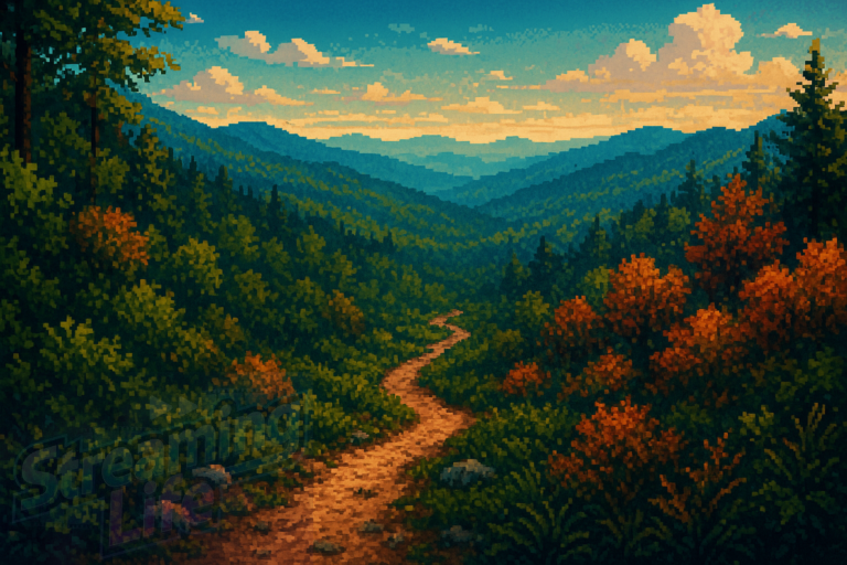 A Trail Tale Turns the Appalachian Trail Into a Gorgeous Pixel-Art Journey