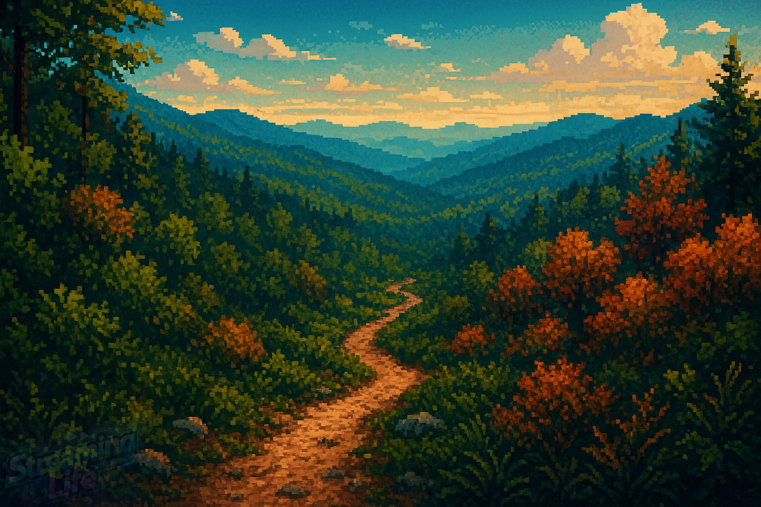 A Trail Tale Turns the Appalachian Trail Into a Gorgeous Pixel-Art Journey