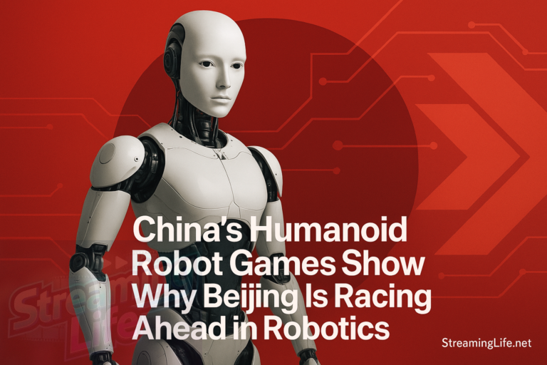China’s Humanoid Robot Games Show Why Beijing Is Racing Ahead in Robotics