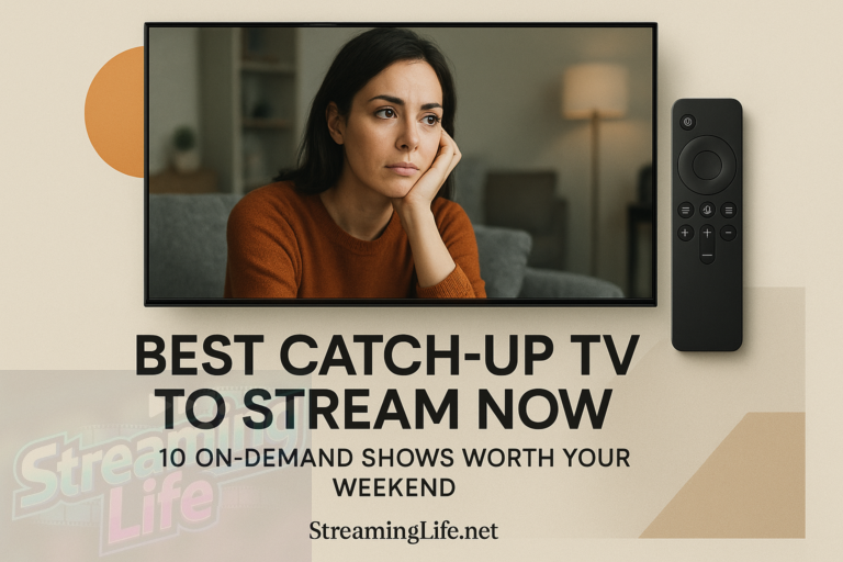 Best Catch-Up TV to Stream Now: 10 On-Demand Shows Worth Your Weekend
