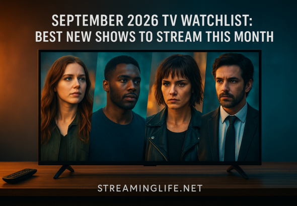 September 2026 TV Watchlist: Best New Shows to Stream This Month
