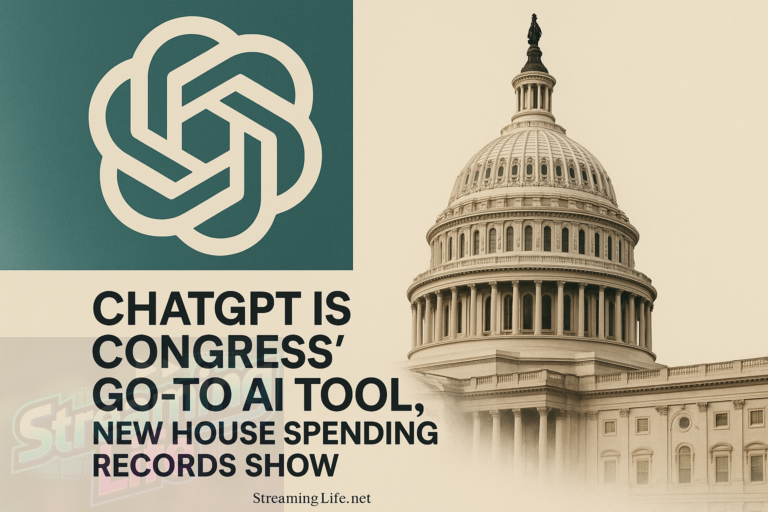 ChatGPT Is Congress’ Go-To AI Tool, New House Spending Records Show