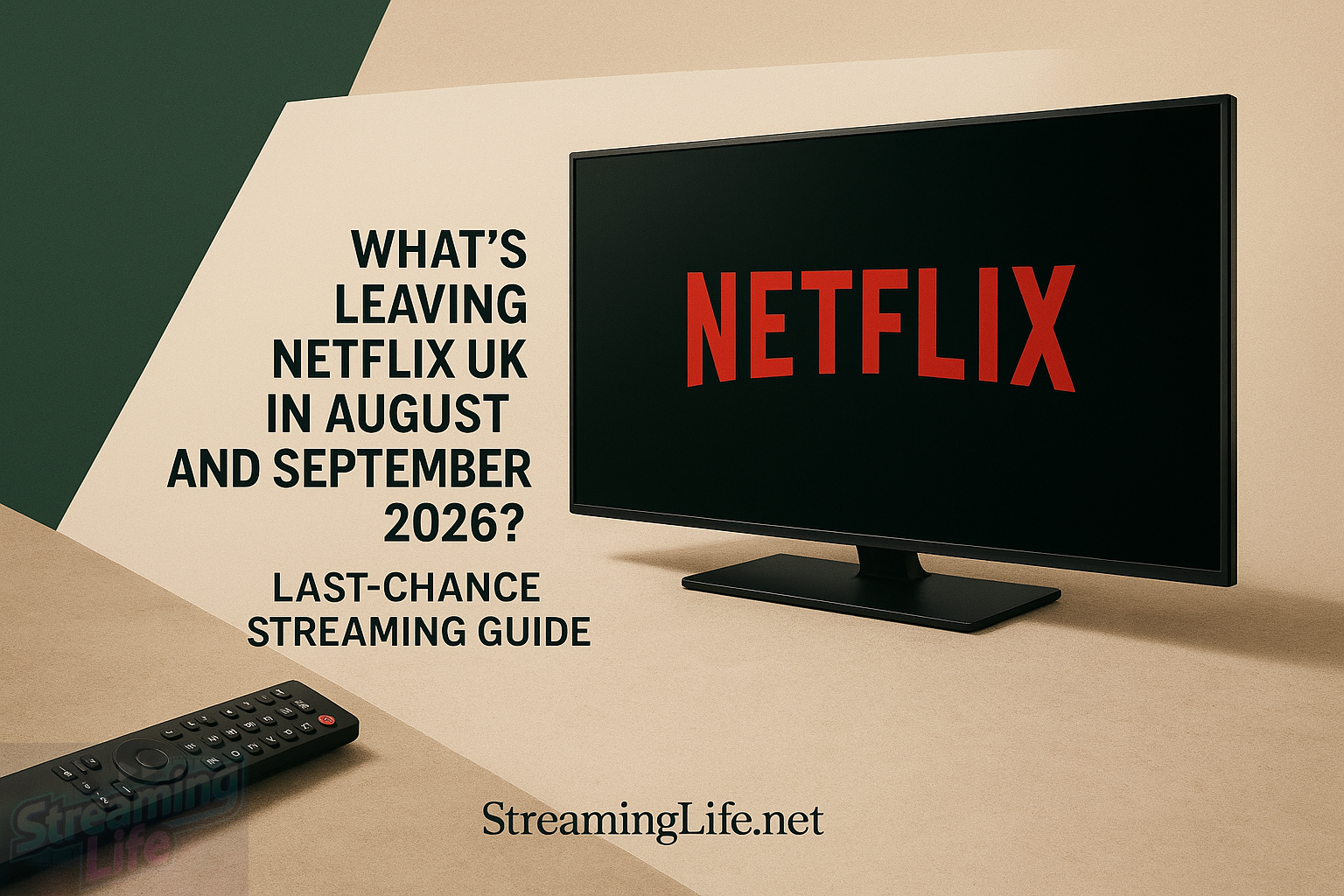 What’s Leaving Netflix UK in August and September 2026? Last-Chance Streaming Guide
