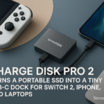 Sharge Disk Pro 2 Turns a Portable SSD Into a Tiny USB-C Dock for Switch 2, iPhone, and Laptops