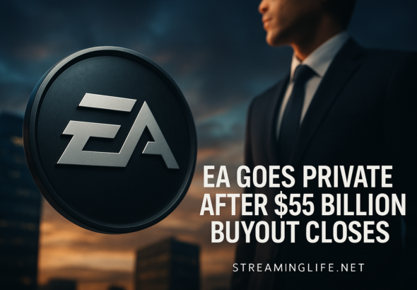EA Goes Private After $55 Billion Buyout Closes: What It Means for Electronic Arts