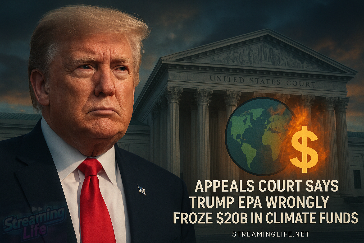 Appeals Court Says Trump EPA Wrongly Froze $20B in Climate Funds