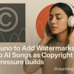Suno to Add Watermarks to AI Songs as Copyright Pressure Builds