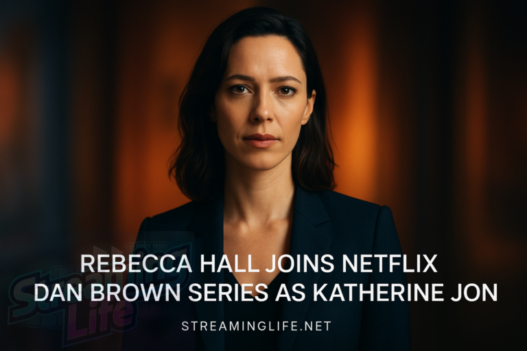 Rebecca Hall Joins Netflix Dan Brown Series as Katherine Solomon