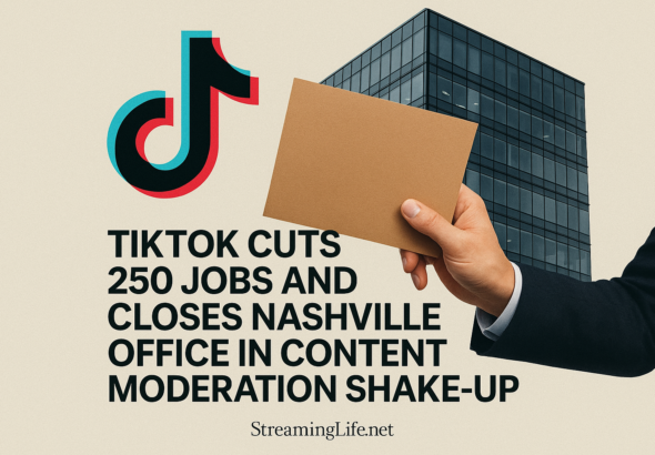 TikTok Cuts 250 Jobs and Closes Nashville Office in Content Moderation Shake-Up