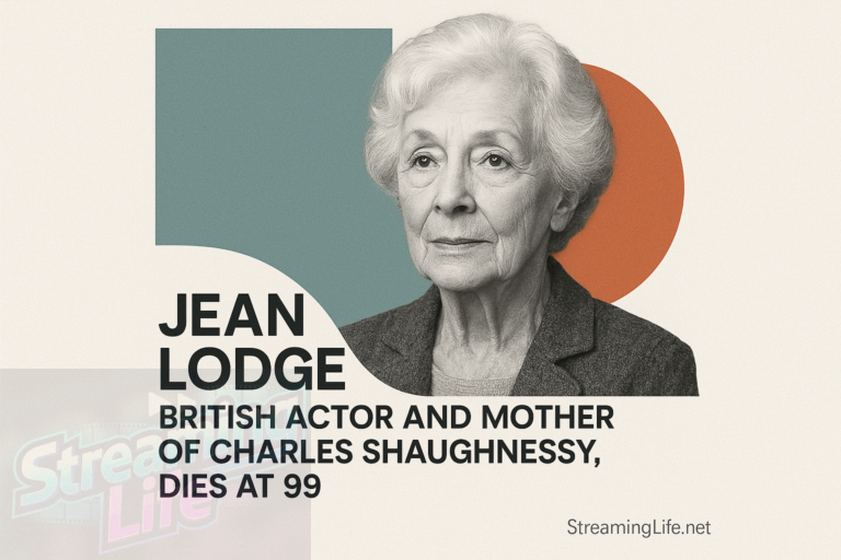 Jean Lodge, British Actor and Mother of Charles Shaughnessy, Dies at 99