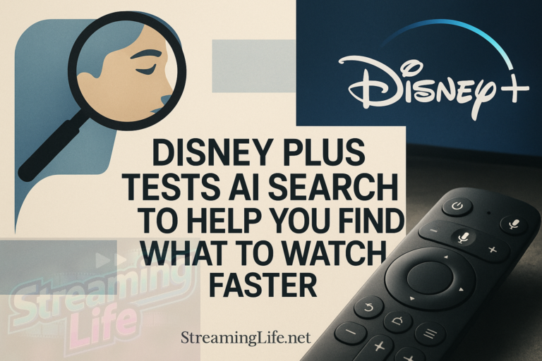 Disney Plus Tests AI Search to Help You Find What to Watch Faster