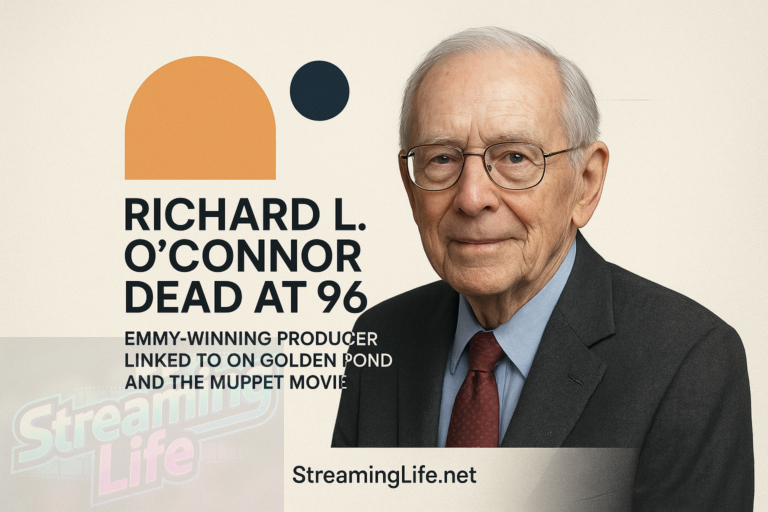 Richard L. O’Connor Dead at 96: Emmy-Winning Producer Linked to On Golden Pond and The Muppet Movie