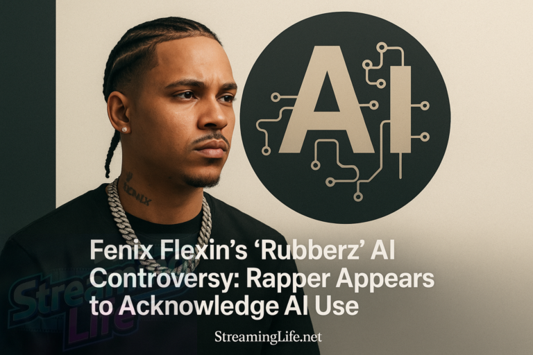 Fenix Flexin’s ‘Rubberz’ AI Controversy: Rapper Appears to Acknowledge AI Use