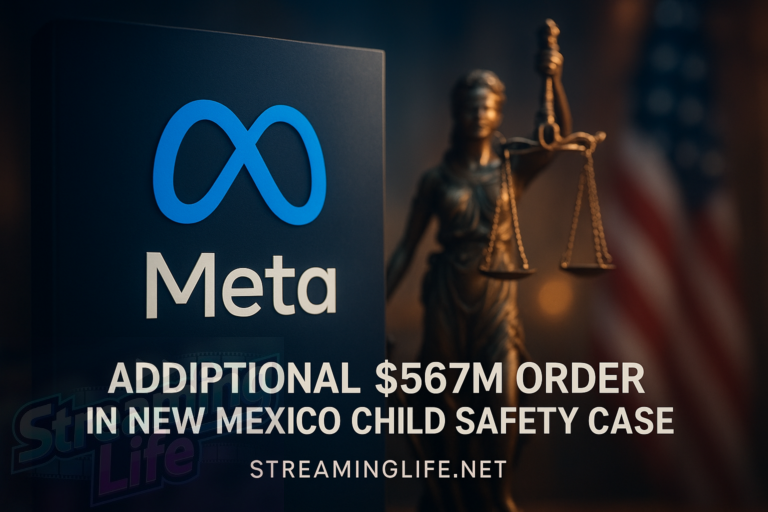 Meta Hit With Additional $567M Order in New Mexico Child Safety Case