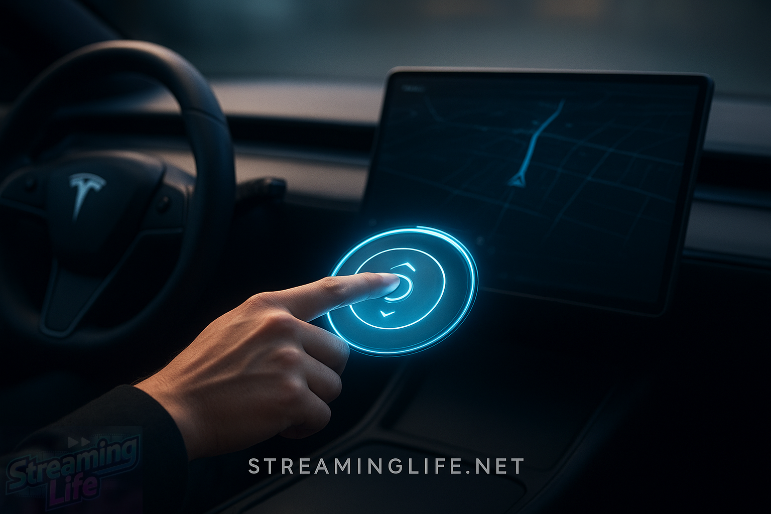 Tesla Cybercab Secret Virtual Joystick Raises New Questions About Robotaxi Control