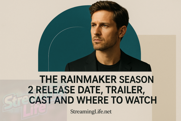 The Rainmaker Season 2 Release Date, Trailer, Cast and Where to Watch