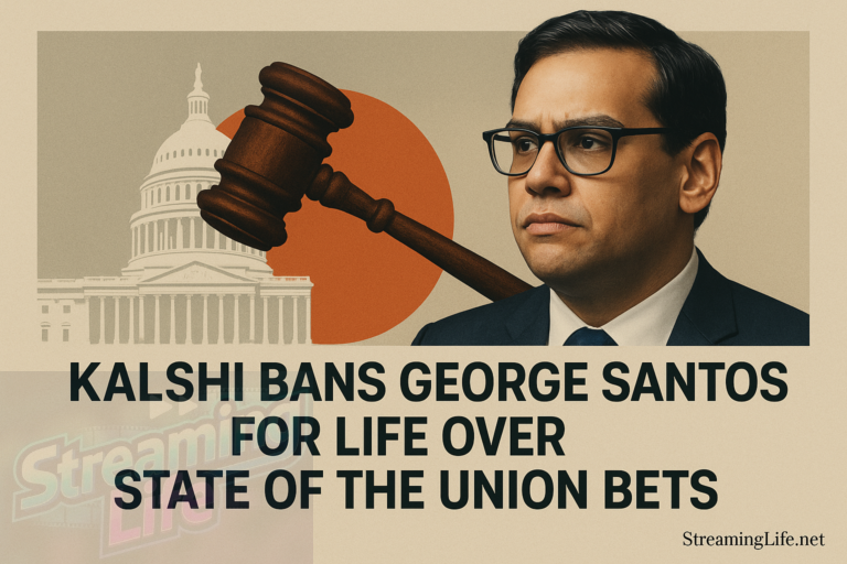 Kalshi Bans George Santos for Life Over State of the Union Bets