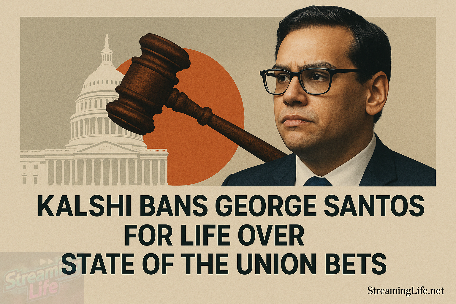 Kalshi Bans George Santos for Life Over State of the Union Bets