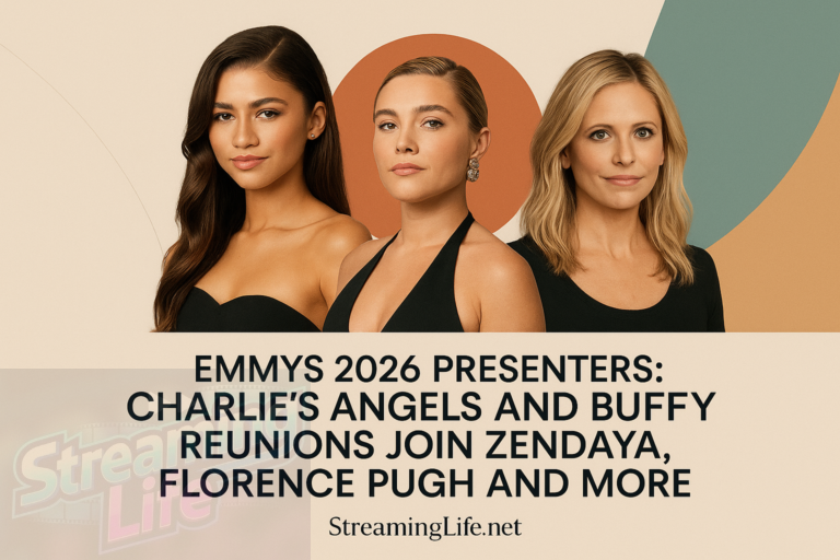 Emmys 2026 Presenters: Charlie’s Angels and Buffy Reunions Join Zendaya, Florence Pugh and More
