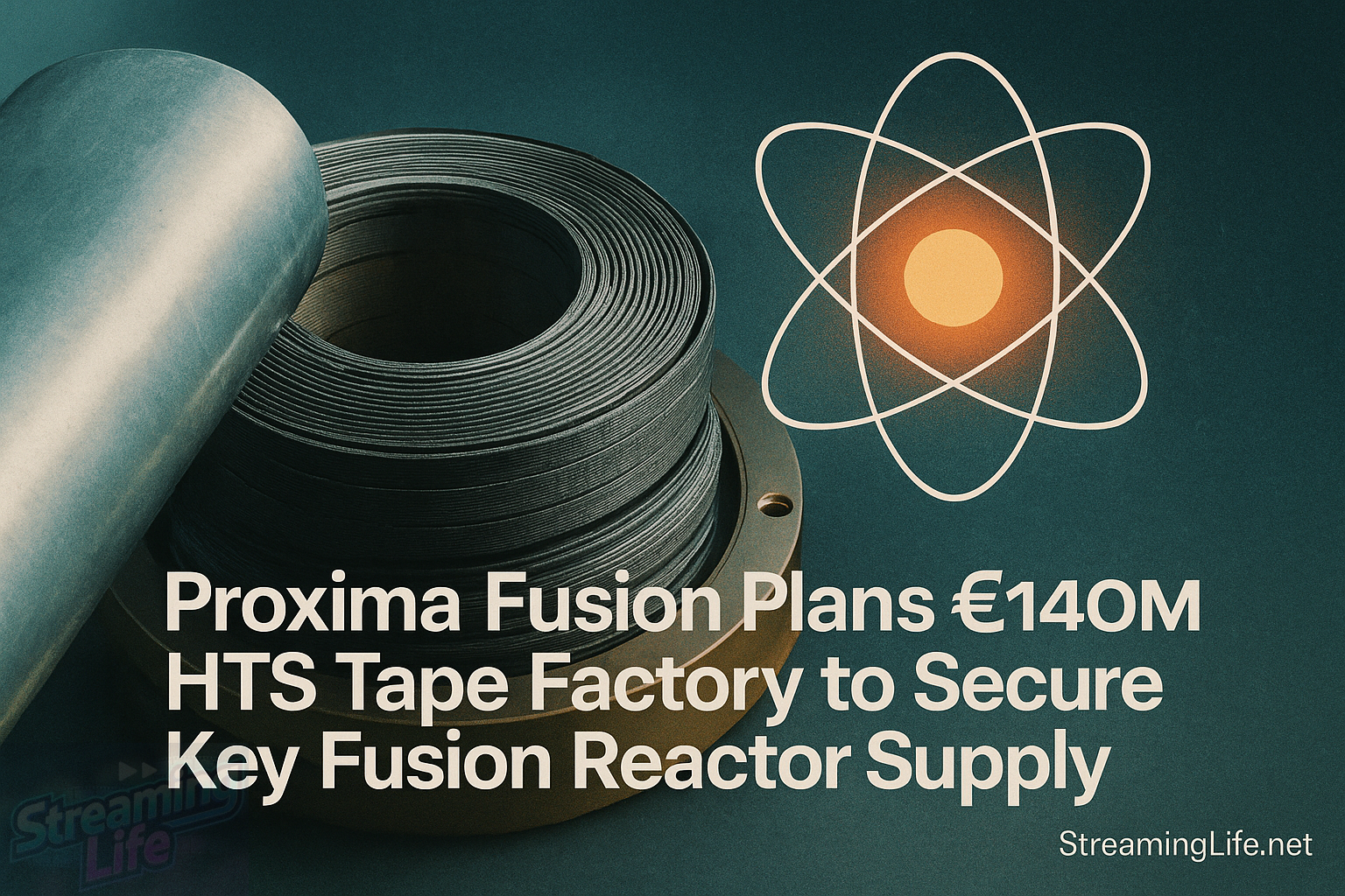 Proxima Fusion Plans €140M HTS Tape Factory to Secure Key Fusion Reactor Supply