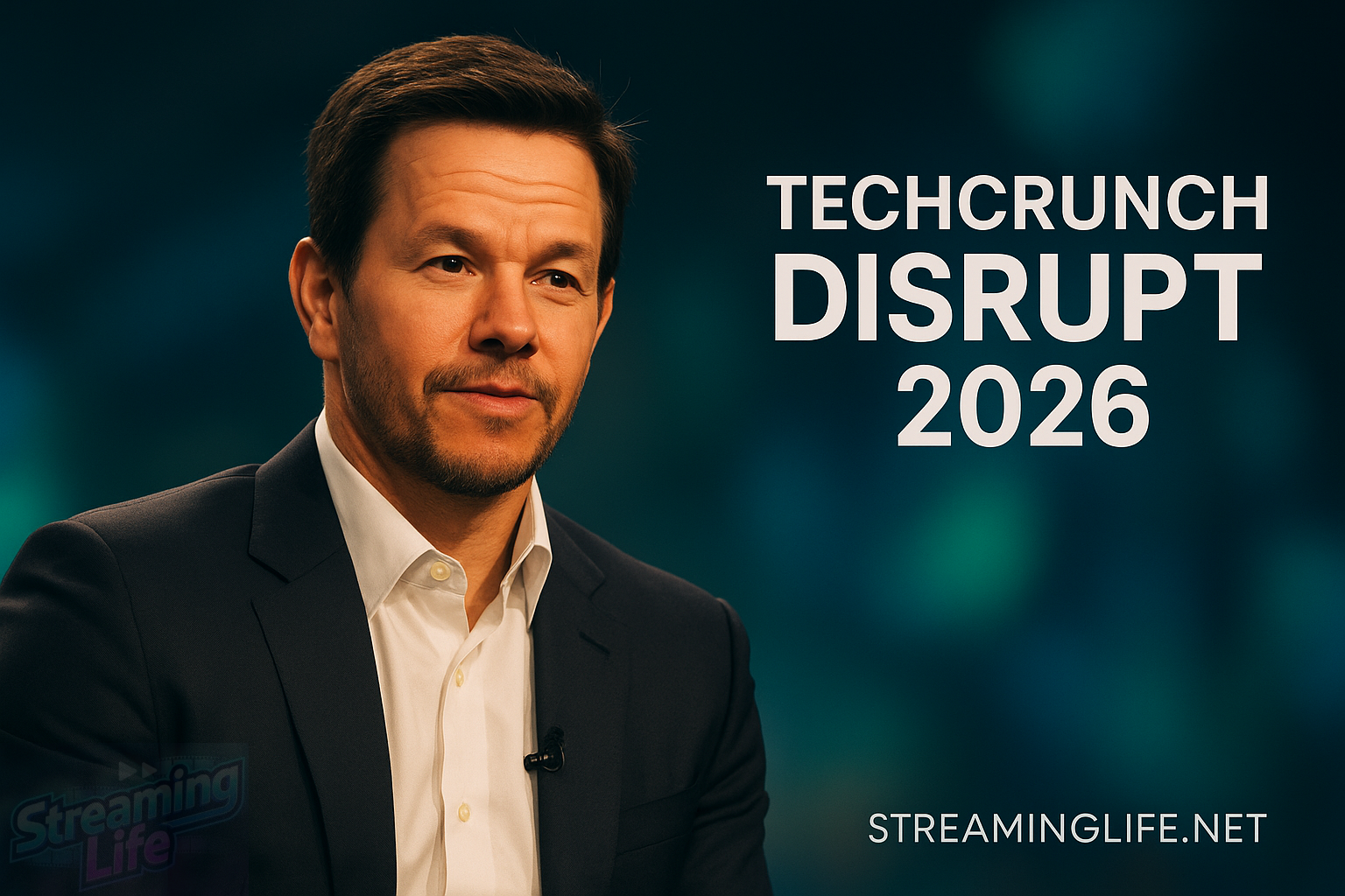Mark Wahlberg to Join TechCrunch Disrupt 2026 for a Founder-Focused Conversation