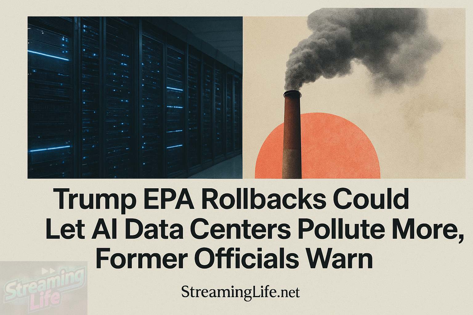 Trump EPA Rollbacks Could Let AI Data Centers Pollute More, Former Officials Warn