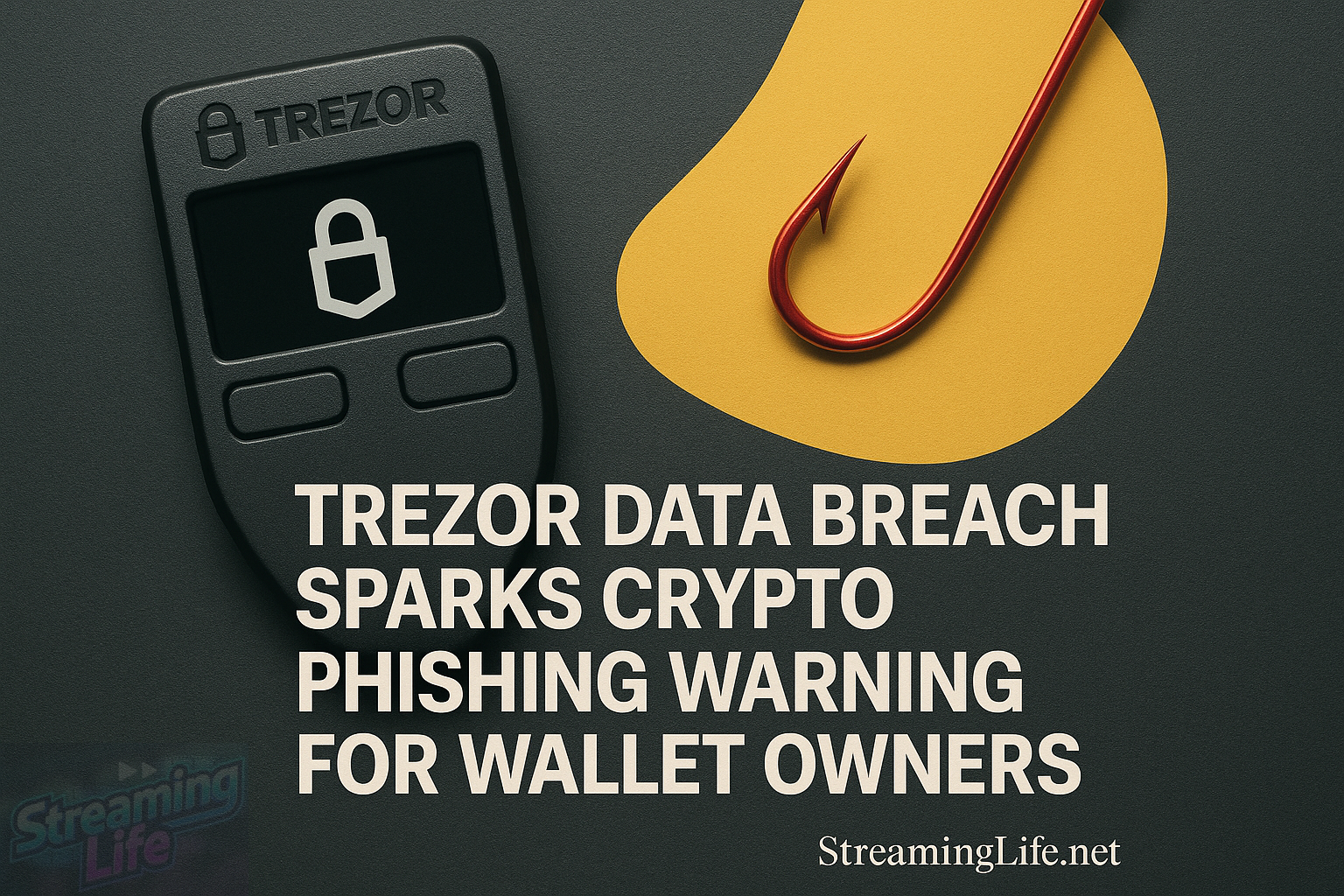 Trezor Data Breach Sparks Crypto Phishing Warning for Wallet Owners