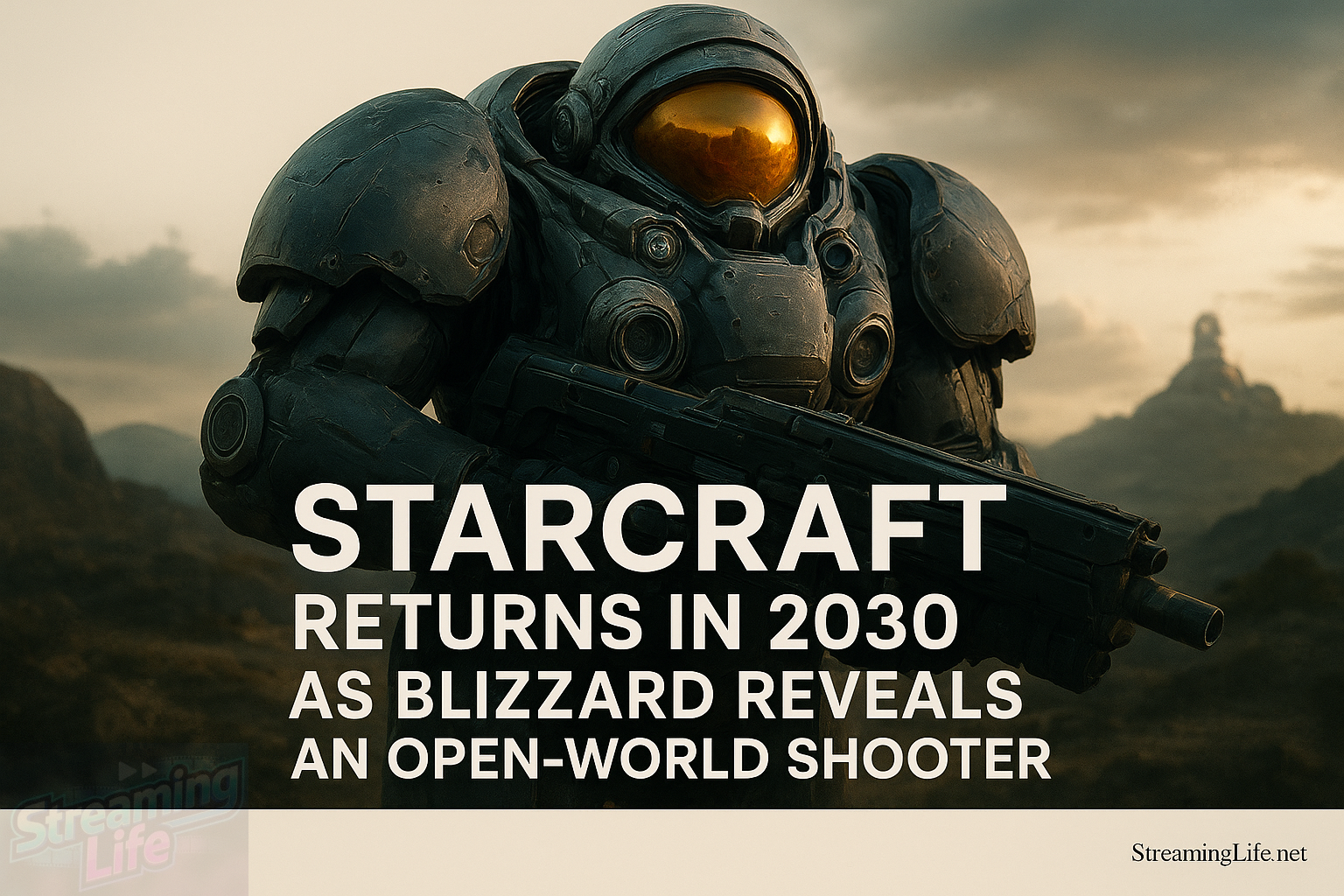 StarCraft Returns in 2030 as Blizzard Reveals an Open-World Shooter