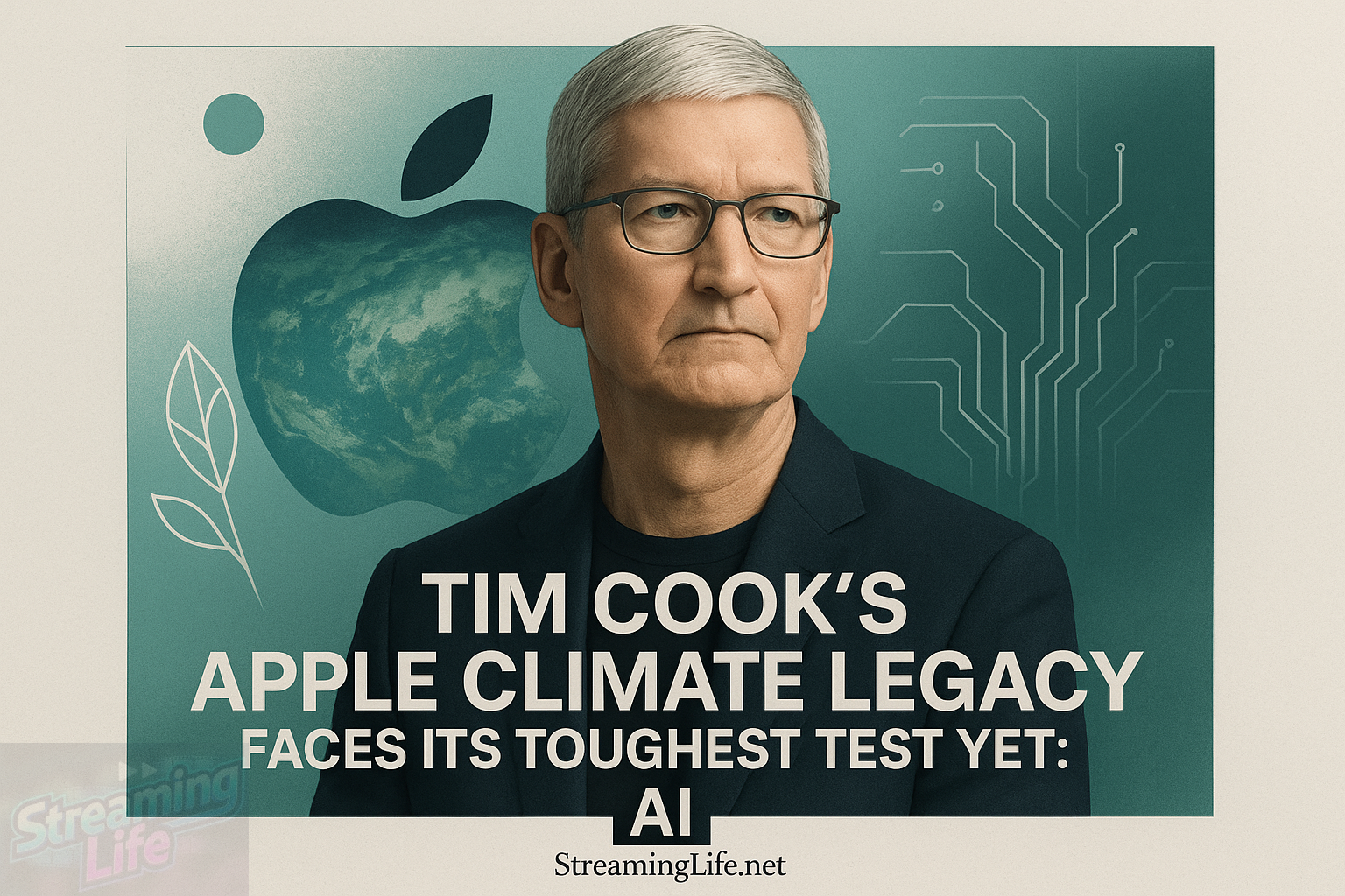 Tim Cook’s Apple Climate Legacy Faces Its Toughest Test Yet: AI