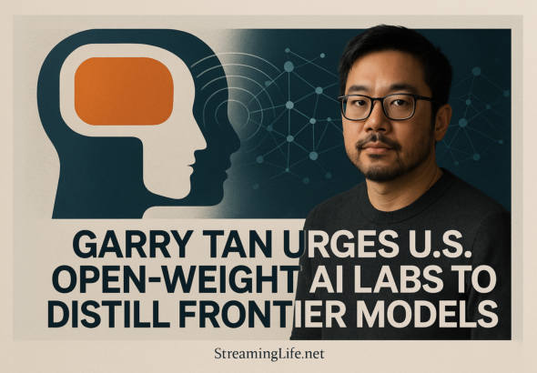 Garry Tan Urges U.S. Open-Weight AI Labs to Distill Frontier Models