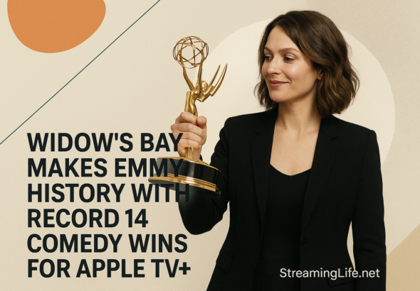 Widow’s Bay Makes Emmy History With Record 14 Comedy Wins for Apple TV+