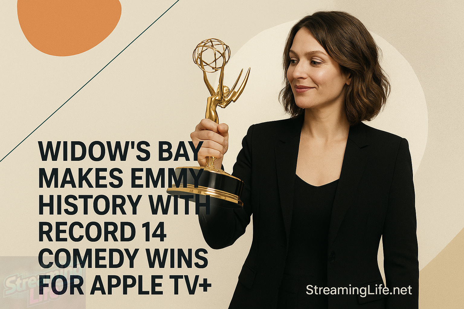 Widow’s Bay Makes Emmy History With Record 14 Comedy Wins for Apple TV+