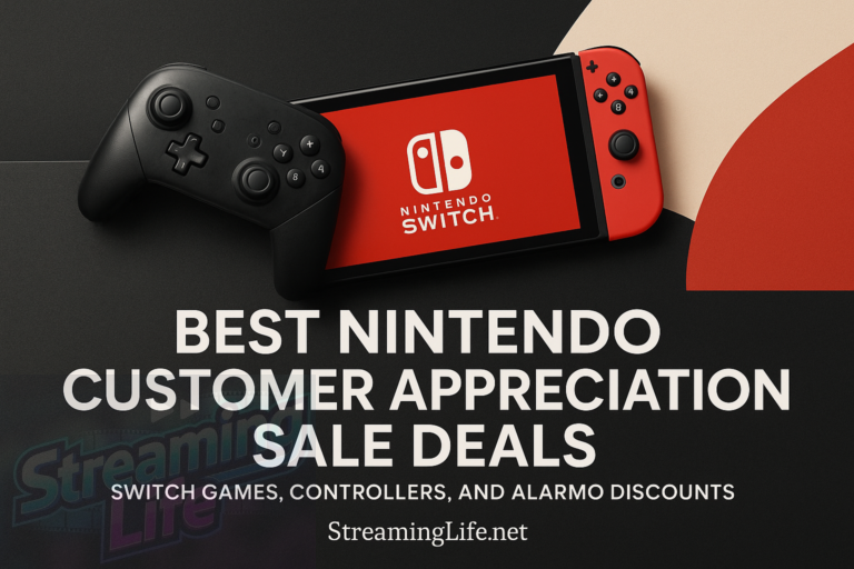 Best Nintendo Customer Appreciation Sale Deals: Switch Games, Controllers, and Alarmo Discounts