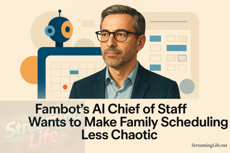 Fambot’s AI Chief of Staff Wants to Make Family Scheduling Less Chaotic