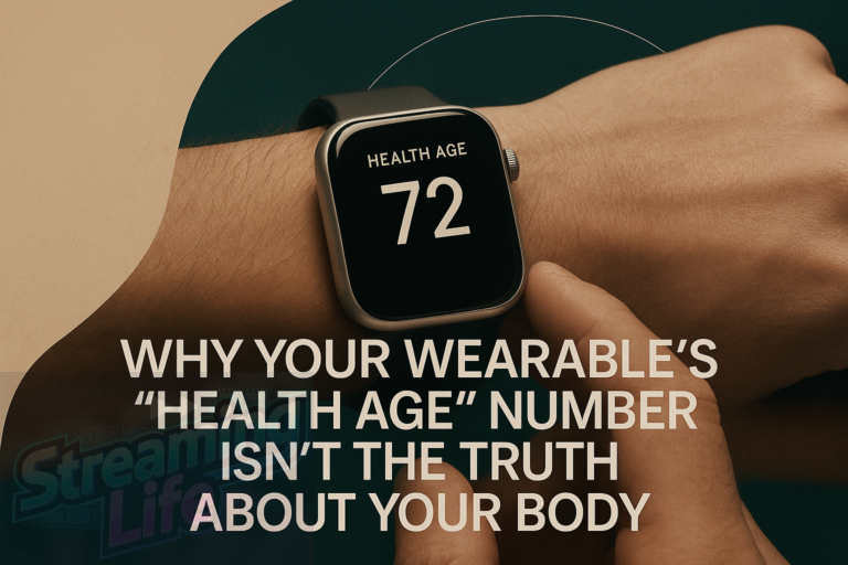 Why Your Wearable’s “Health Age” Number Isn’t the Truth About Your Body