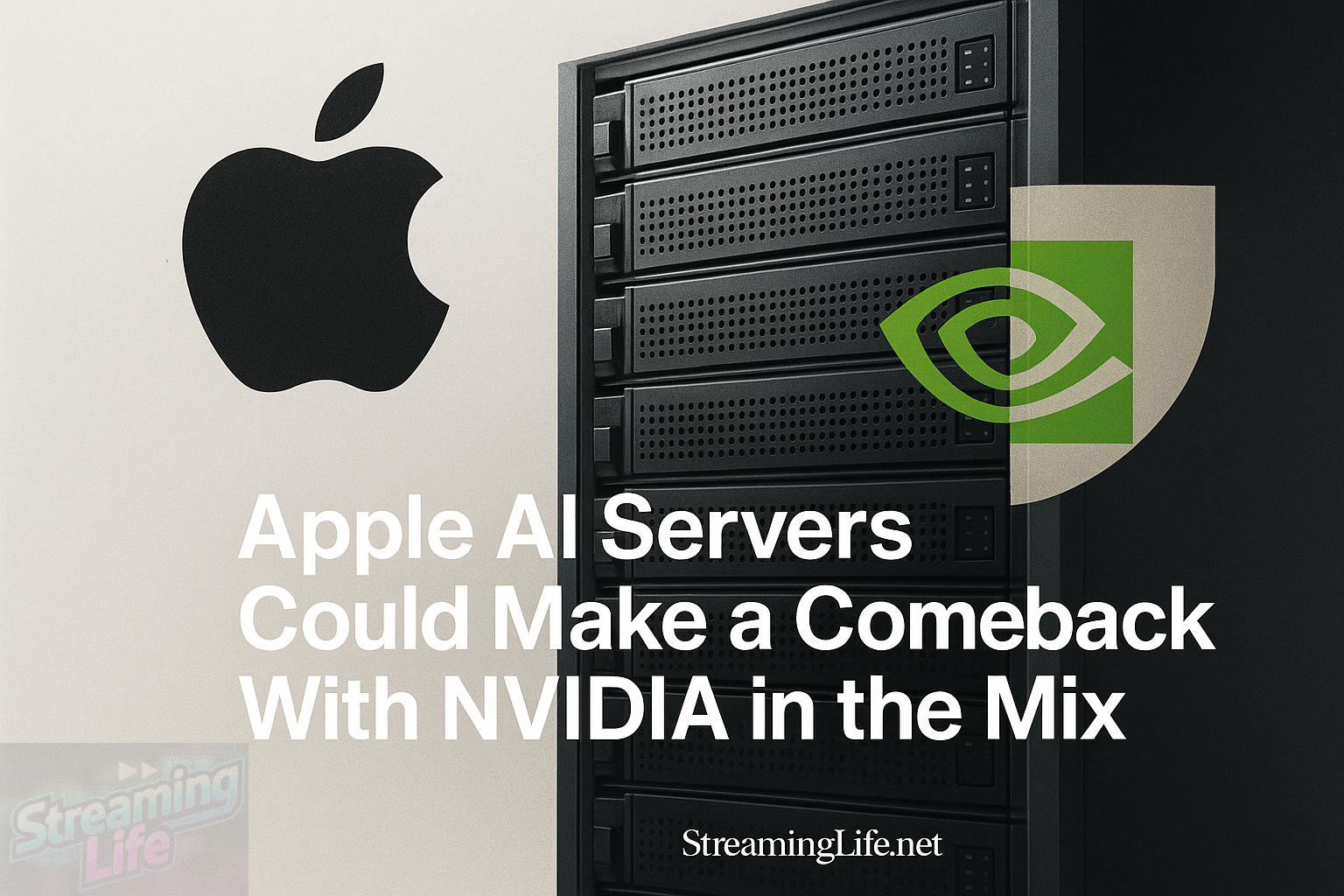 Apple AI Servers Could Make a Comeback With Nvidia in the Mix