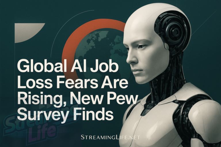 Global AI Job Loss Fears Are Rising, New Pew Survey Finds